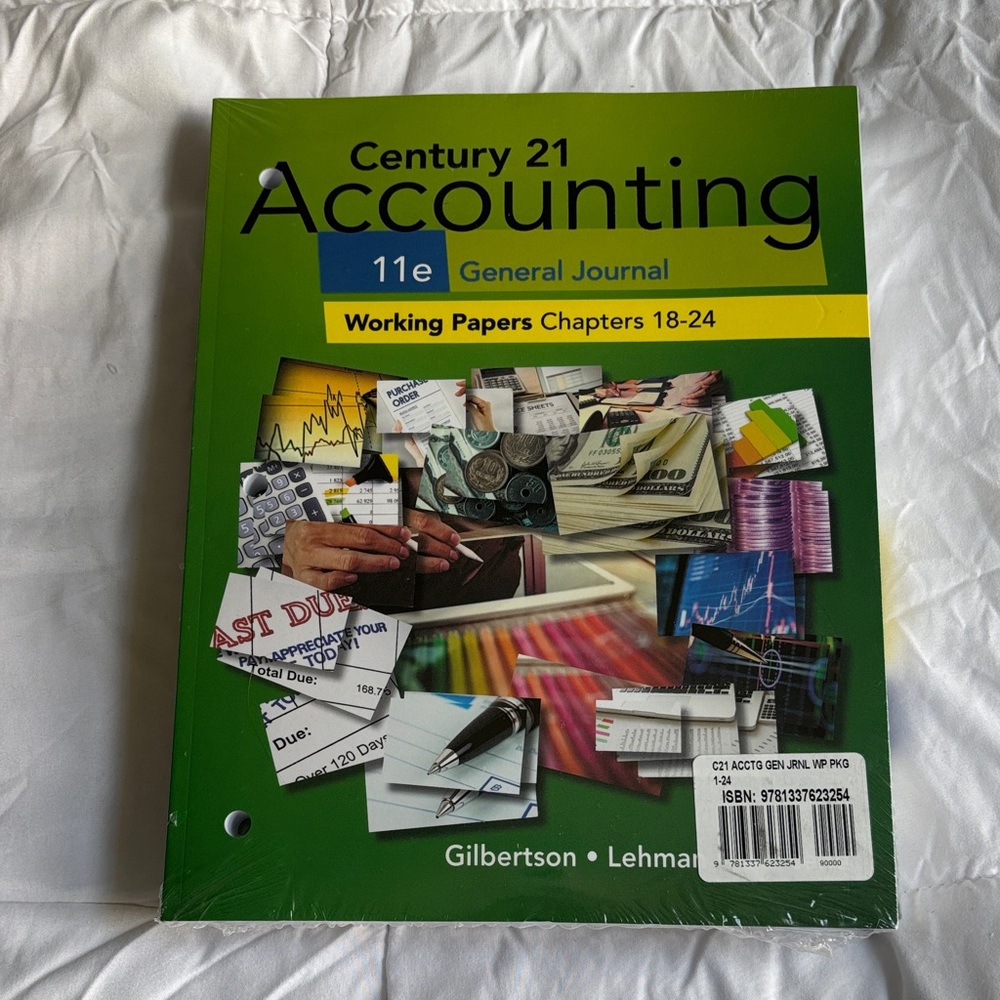 Accounting 11e Textbook General Journal - Green